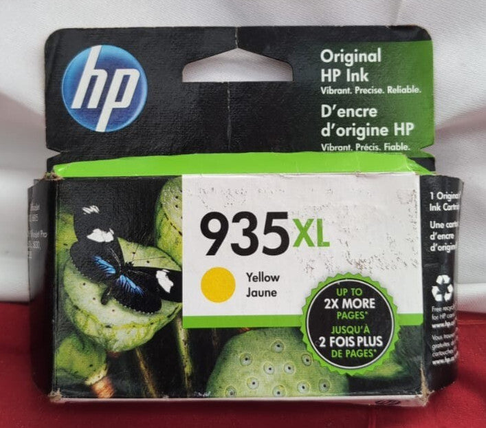 HP C2P26AE 935XL High Yield Original Ink Cartridge Yellow(packaging damaged-BBE)
