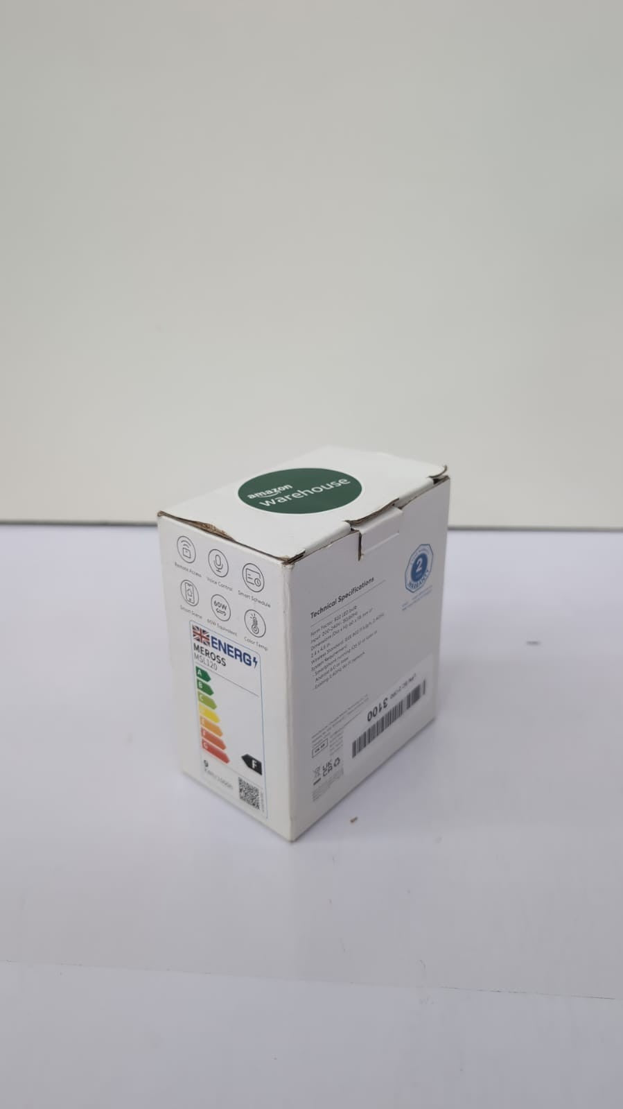 meross Smart Bulb Alexa Light Bulb WiFi Bulbs B22  9W(60W Equivalent), 2 Pack