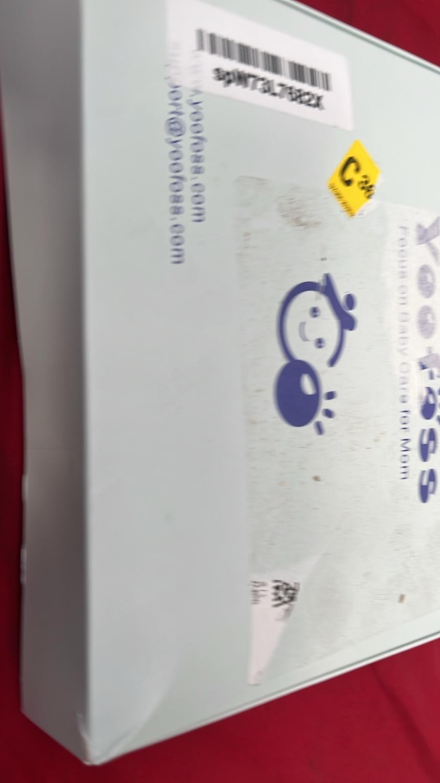 Yoofoss Cot Bed Sheets Fitted Super Soft and Breathable Cot (BOX DAMAGED)