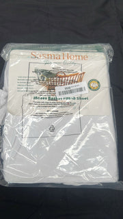 Sasma Home - Pair of 100% Cotton Moses Basket Fitted Sheets - Baby Cradle Sheets