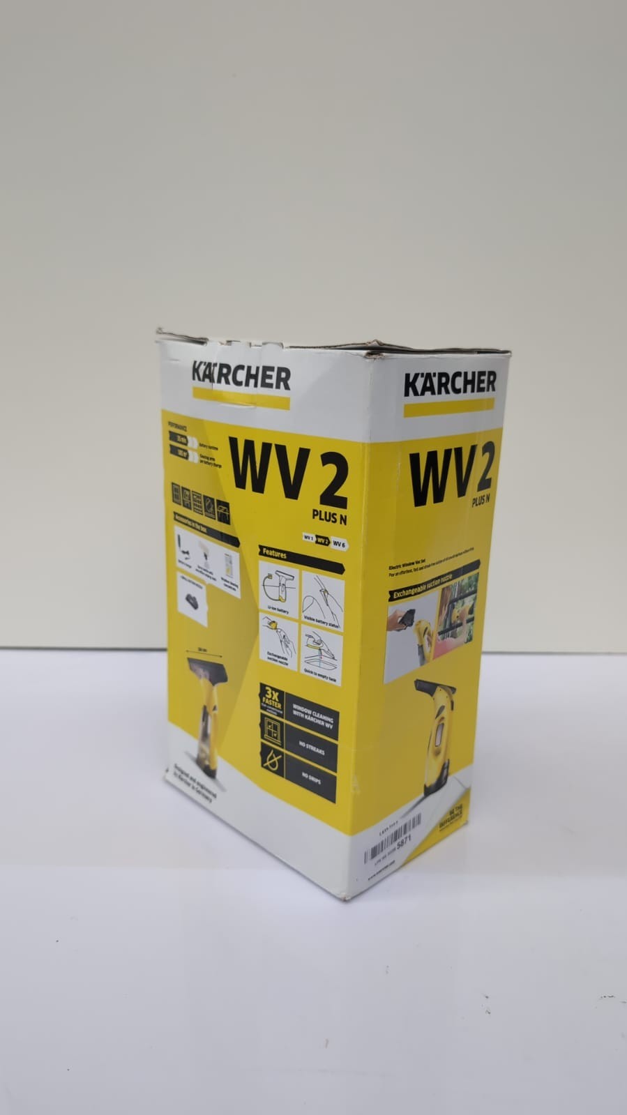 Kärcher WV 2 Plus Window Vac,Yellow(USED)