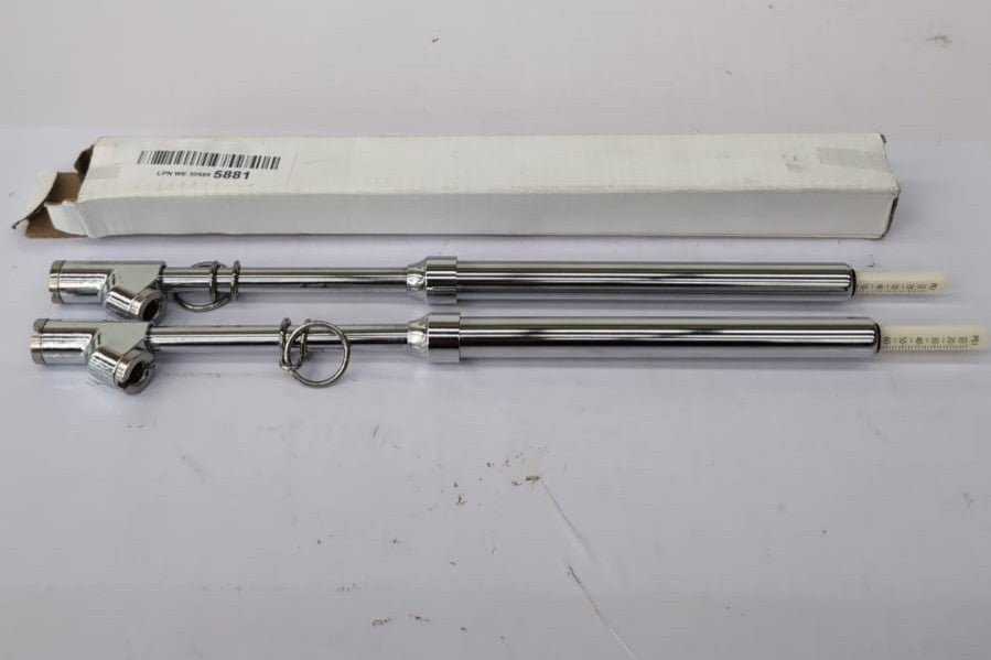 2pcs Truck Tire Pressure Gauge, Dual Head Tire Pressure Gauge