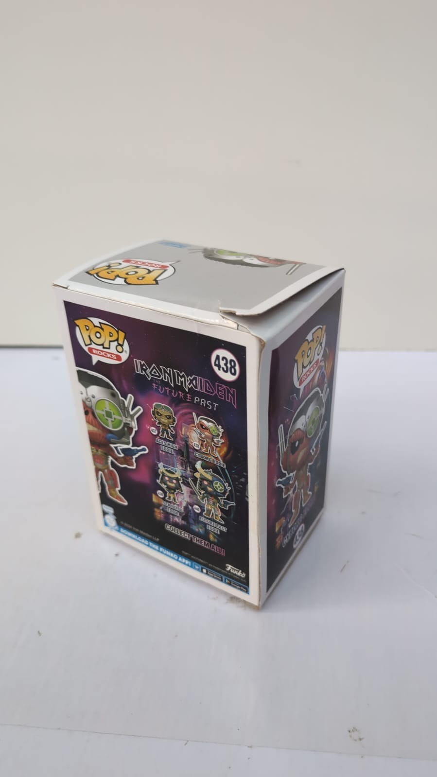Funko Pop! Rocks: Iron Maiden -Cyborg Vinyl Figure(box slightly damaged)