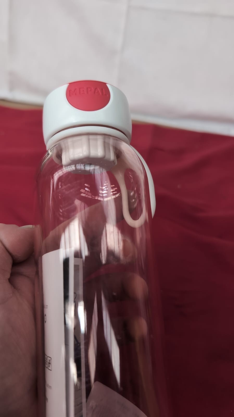 Mepal  Water Bottle Pop-Up Campus  Leak Proof Pink(slight scuff marks)