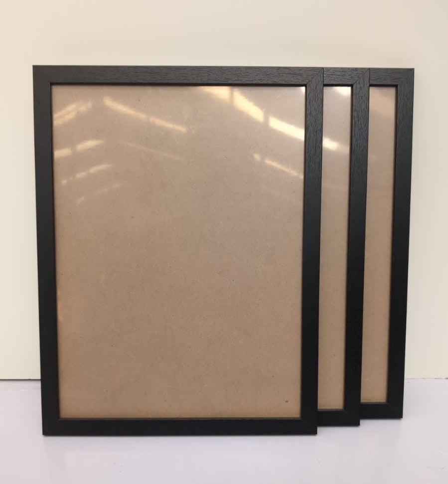 3 Pack A3 Frame Black,Picture Frames with Wall Hanging,