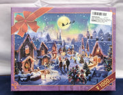 Jigsaw Advent Calendar Puzzles, Snowy Christmas 1000pcs (packaging damaged)