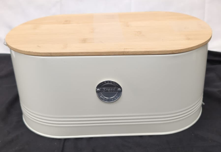 Typhoon Living Cream Bread Bin (Small Scuffs)