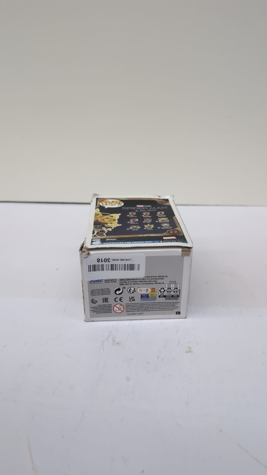 Funko Pop! Marvel: Spiderman No Way Home 2021 - Electro Finale (BOX DAMAGED)