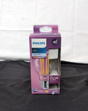 Philips LED Premium Classic A67 Clear Light Bulb [E27 ] 17W - 150W Cool White