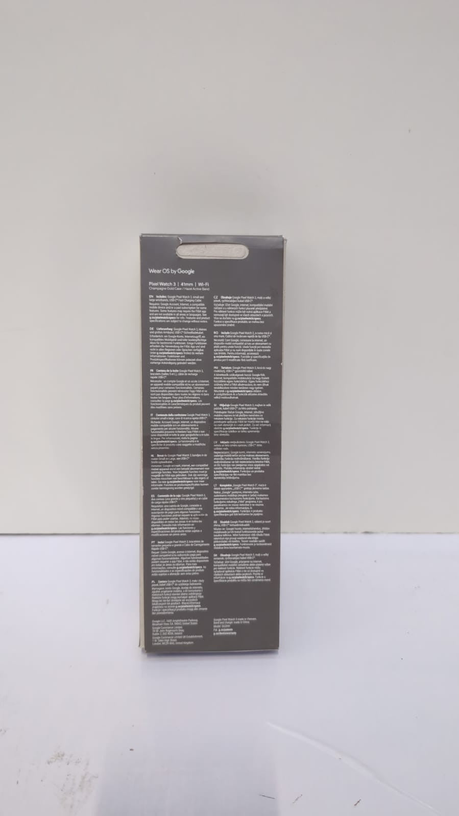 Google Pixel Watch 3 (41 mm) – Android smartwatch (PACKAGING OPENED)