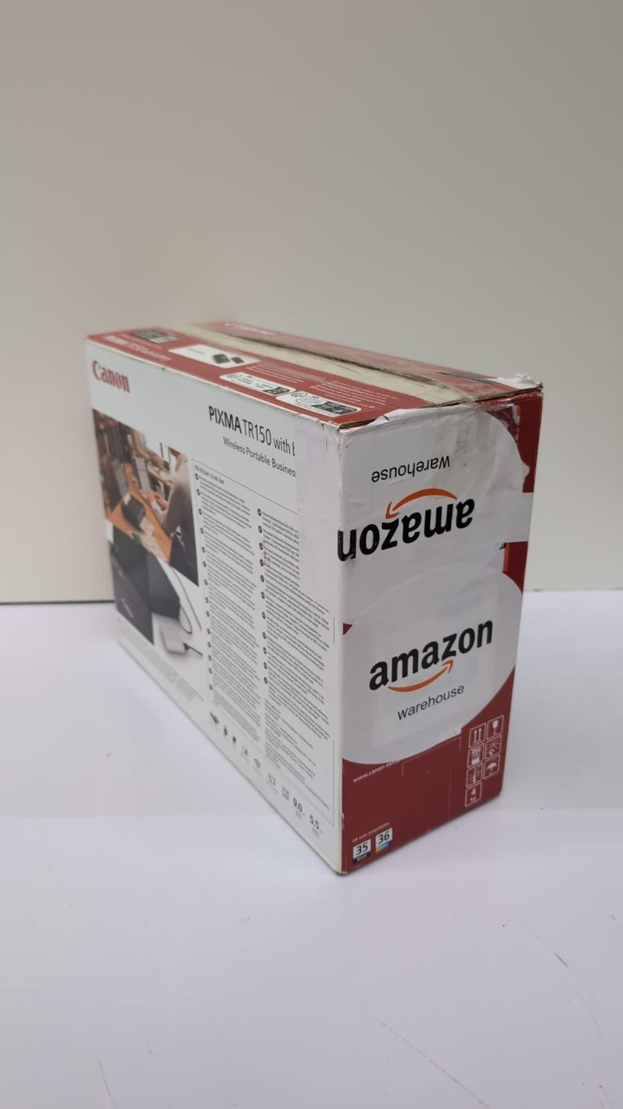 Canon PIXMA TR150 Wireless Portable Colour Inkjet Printer w/Battery (boxdamaged)