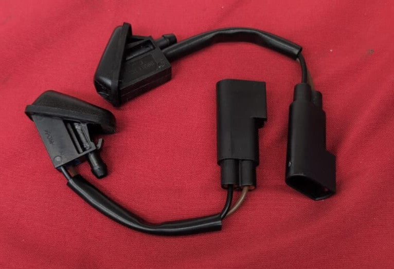 2 Pcs Car Windshield Washer Wiper Water Nozzle, Windscreen