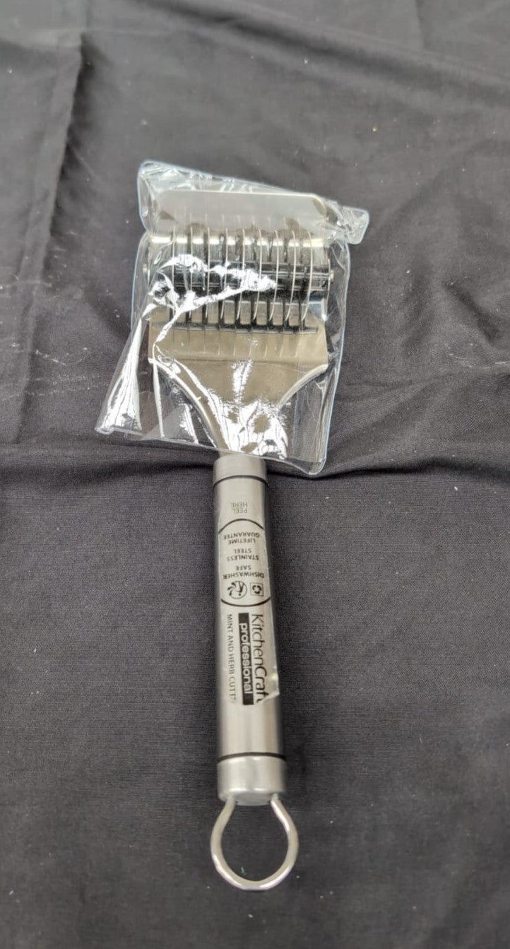KitchenCraft Professional Herb Chopper, Stainless Steel, (USED)