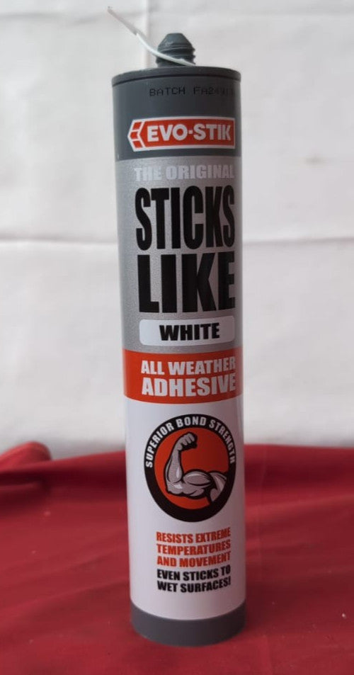 EVO-STIK Sticks Like Adhesive, All Weather Extreme Temperature & Movement  290ML