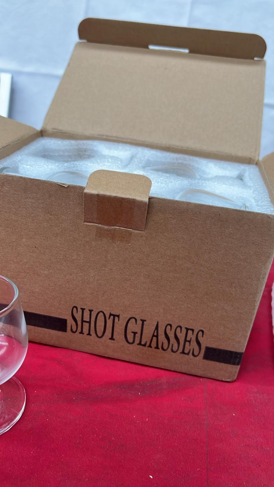 KING DEALAY Brandy Snifters Glass Set |Short Stem Balloon Glasses (8 Pack)