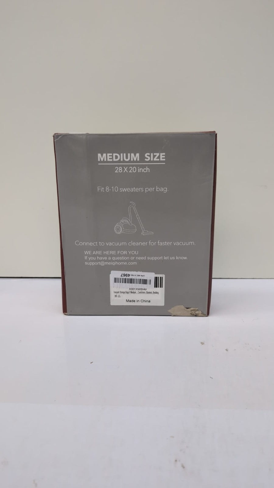 Vacuum Storage Bags 8 Medium, Space Saver Sealer Bags, Airtight Compression Bags