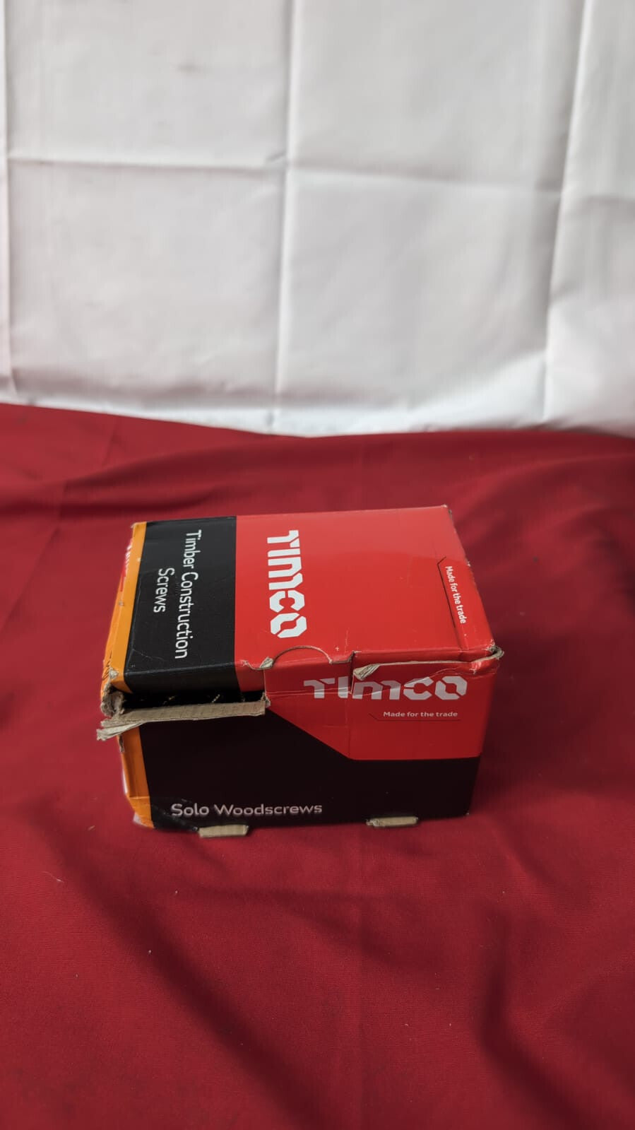 TIMCO Solo ChipboardWoodscrews Industry 4.5 x 70mm - Yellow 200pcs (box damaged)