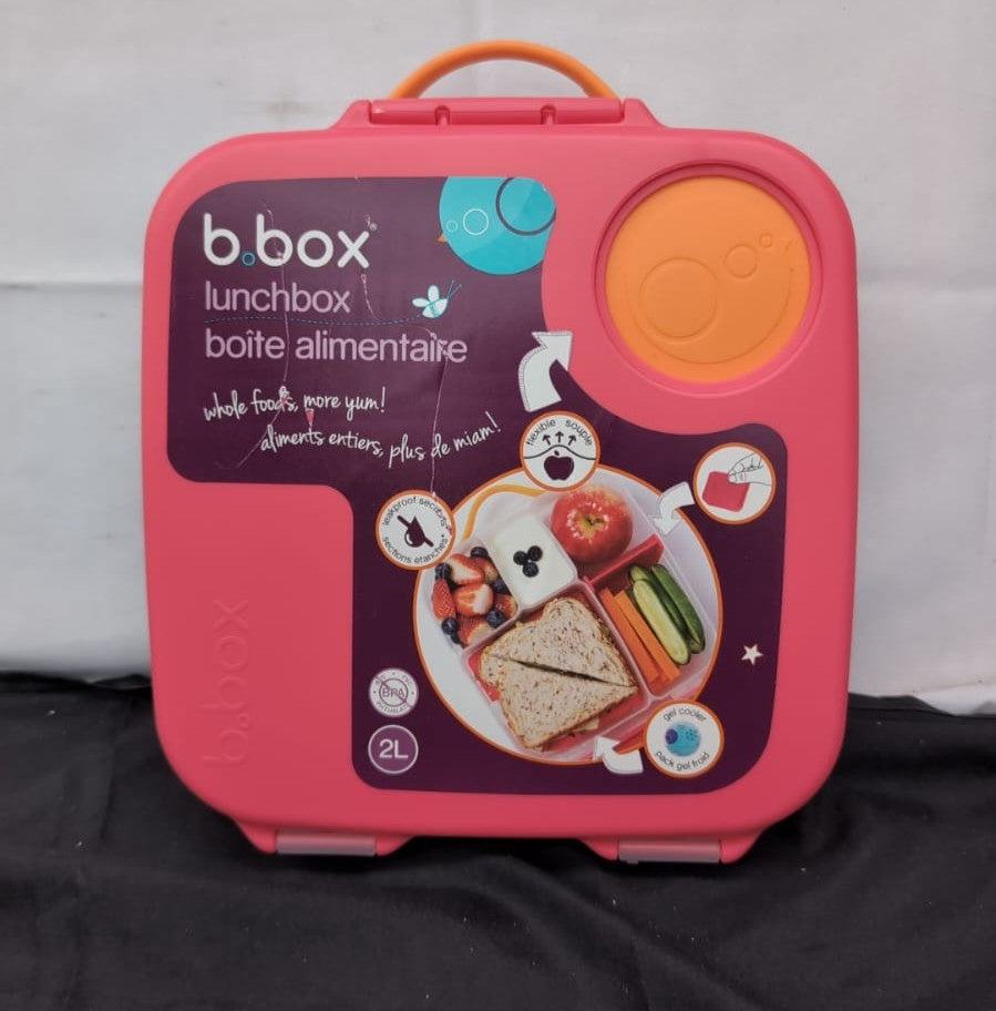 b.box Mini Lunchbox – Bento Box with 2 Leakproof Compartments(PACKAGINGDAMAGED)