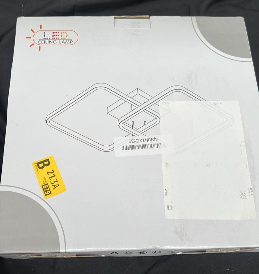 Goeco LED Ceiling Light Black