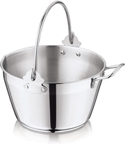 Penguin Home Jam Pan Maslin Pot of 5 Litre Stainless Steel