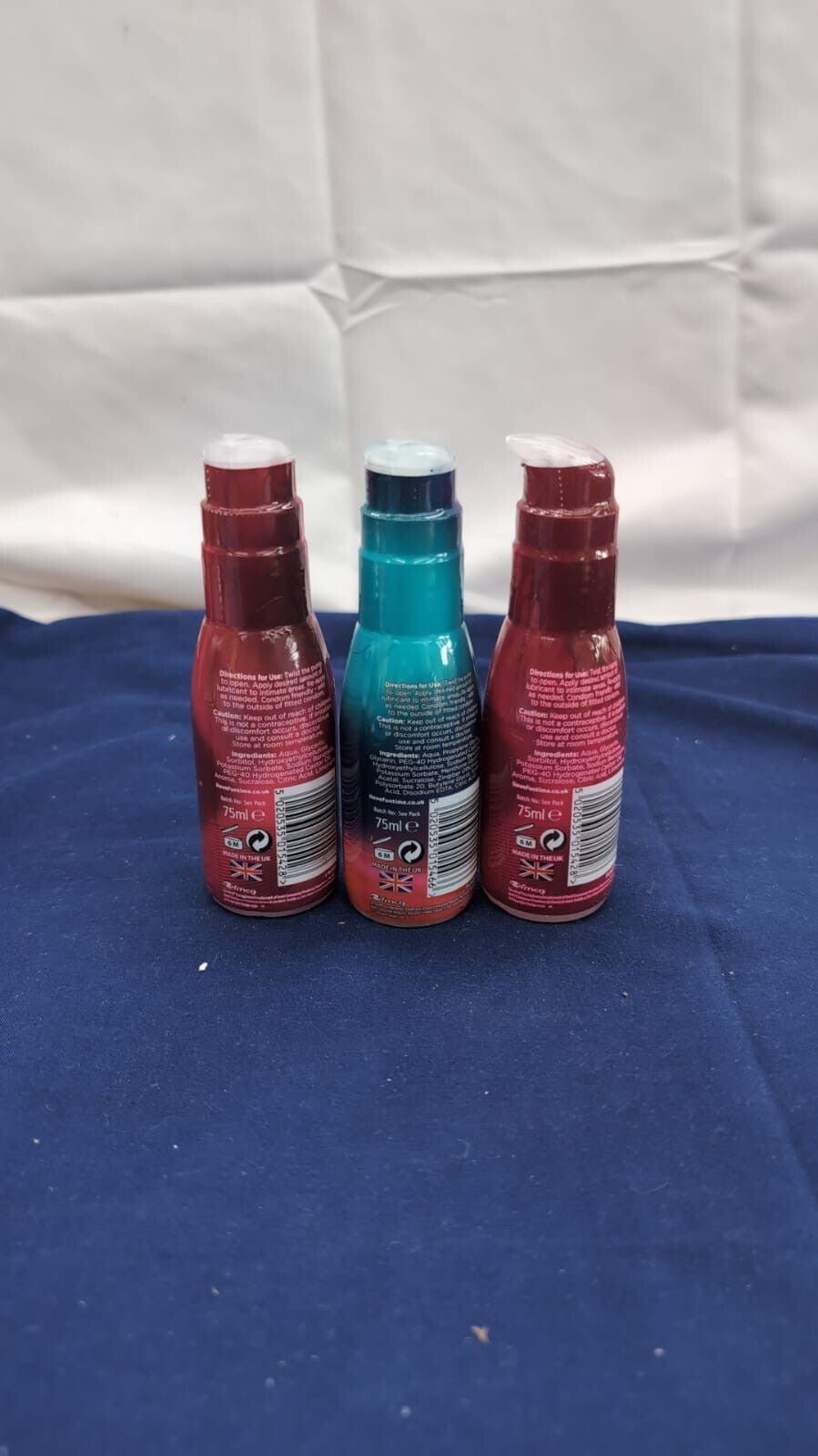 Fun time Lubricants - Tingle, Cherry, 225ml (3pack)