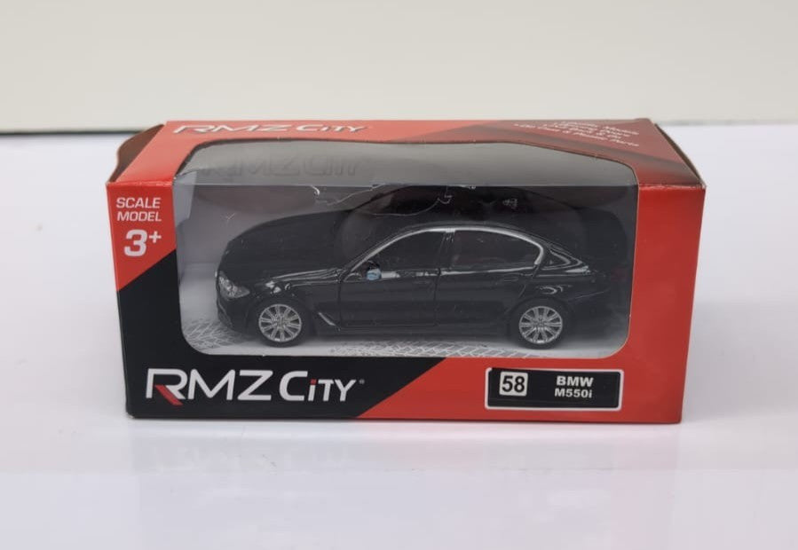 RMZ City BMW M550i Car Model 1:36 Diecasting Alloy Toy Car, (box damaged)