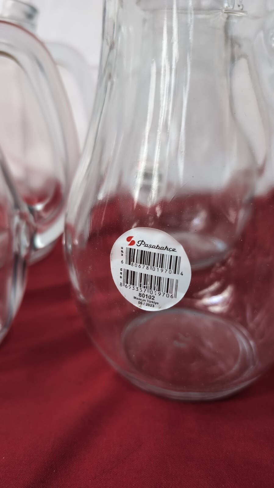 Pasabahce Bistro 80102 Jug, 1 Litre one piece