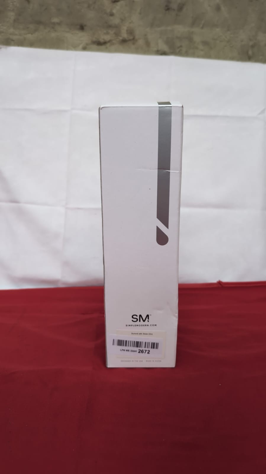 Simple Modern Water Bottle with Straw | Insulated  650ml Lavender Mist