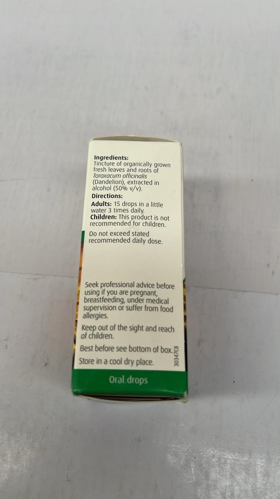 A.Vogel Dandelion Root Taraxacum Drops | Extracts of Freshly Harvested