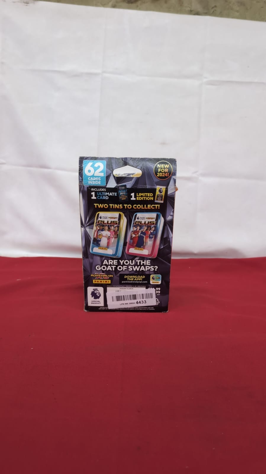 Premier League 2024 Adrenalyn XL PLUS Classic Tin(PACKAGING DAMAGED)