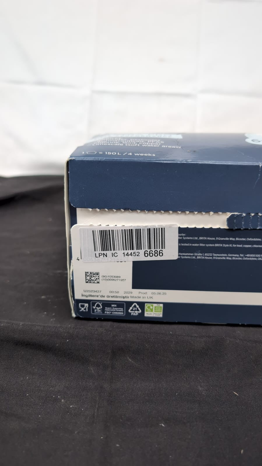 BRITA MAXTRA PRO Pure Performance Water Filter Cartridge  6 Pack (BOXDAMAGED)