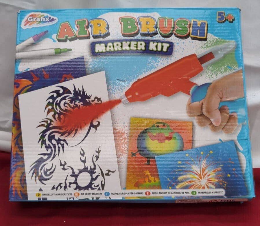Air Brush Marker Kit | One or Two Sets of RMS Grafix Air Spray (box damaged)