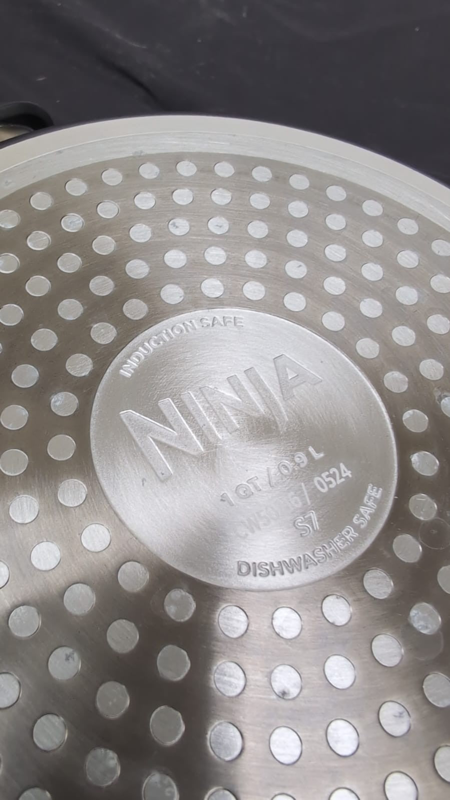 Ninja ZEROSTICK Classic Saucepan Non-Stick, (Small scratches on lid,NOPACKAGING)