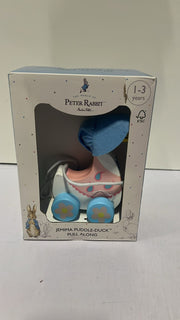 Peter Rabbit Gifts: Jemima PuddleduckPull Along, Wooden (BOX DAMAGED)