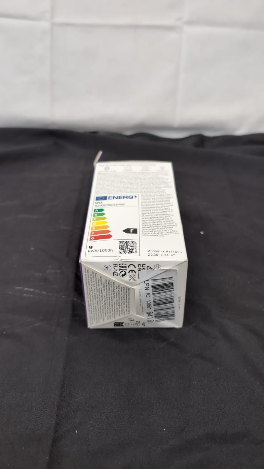 WiZ Smart Colour Bulb, E27, 8.5W, Motion Sensor with App(BOX DAMAGED)