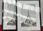 2 Pack Black Picture Frames, Multiple Frames 42x32 Frame, 28x19 Image Size