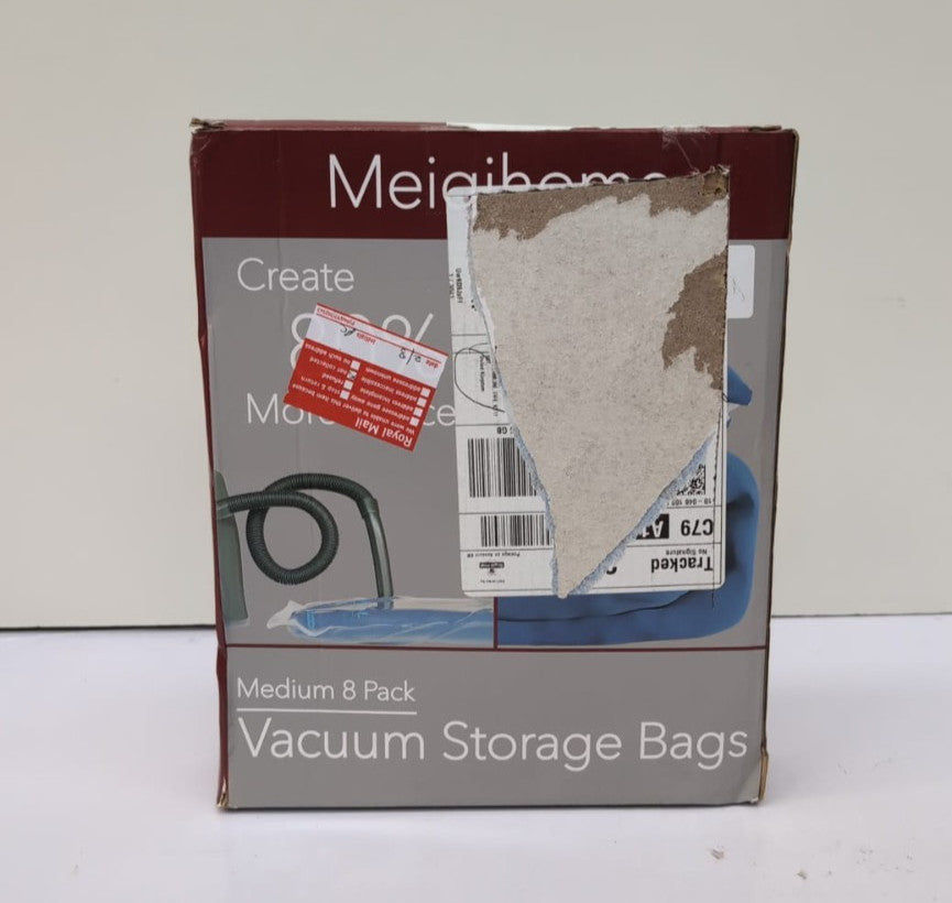 Vacuum Storage Bags 8 Medium, Space Saver Sealer Bags, Airtight Compression Bags