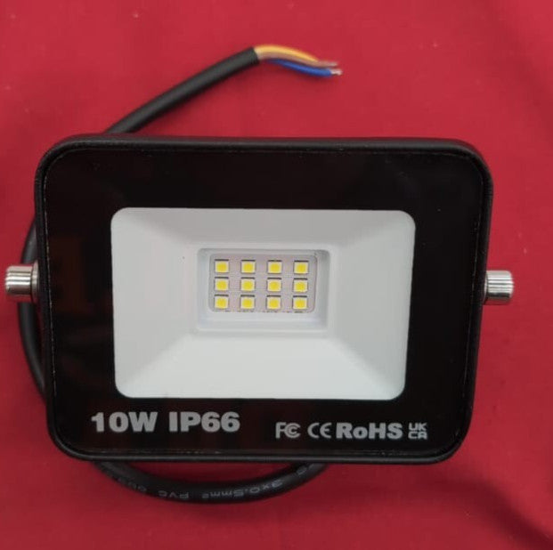 RIGIDON Outdoor Flood LED Work Light, 10W IP66 Floodlight (box damaged)