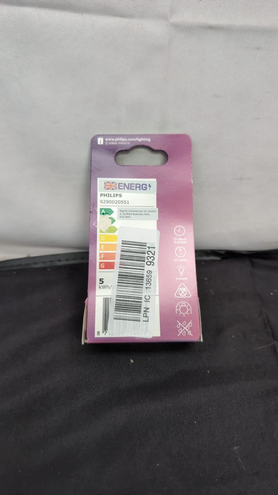 Philips LED Premium Light Capsule Spot [G9 Socket] 4.8W - 60W Equiv, Warm White