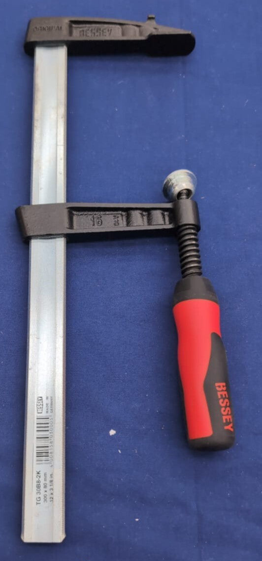 Bessey Temperguss-Schraubzwinge TG-2K 300/80 TG30B8-2K Spann (slightly scuffed)