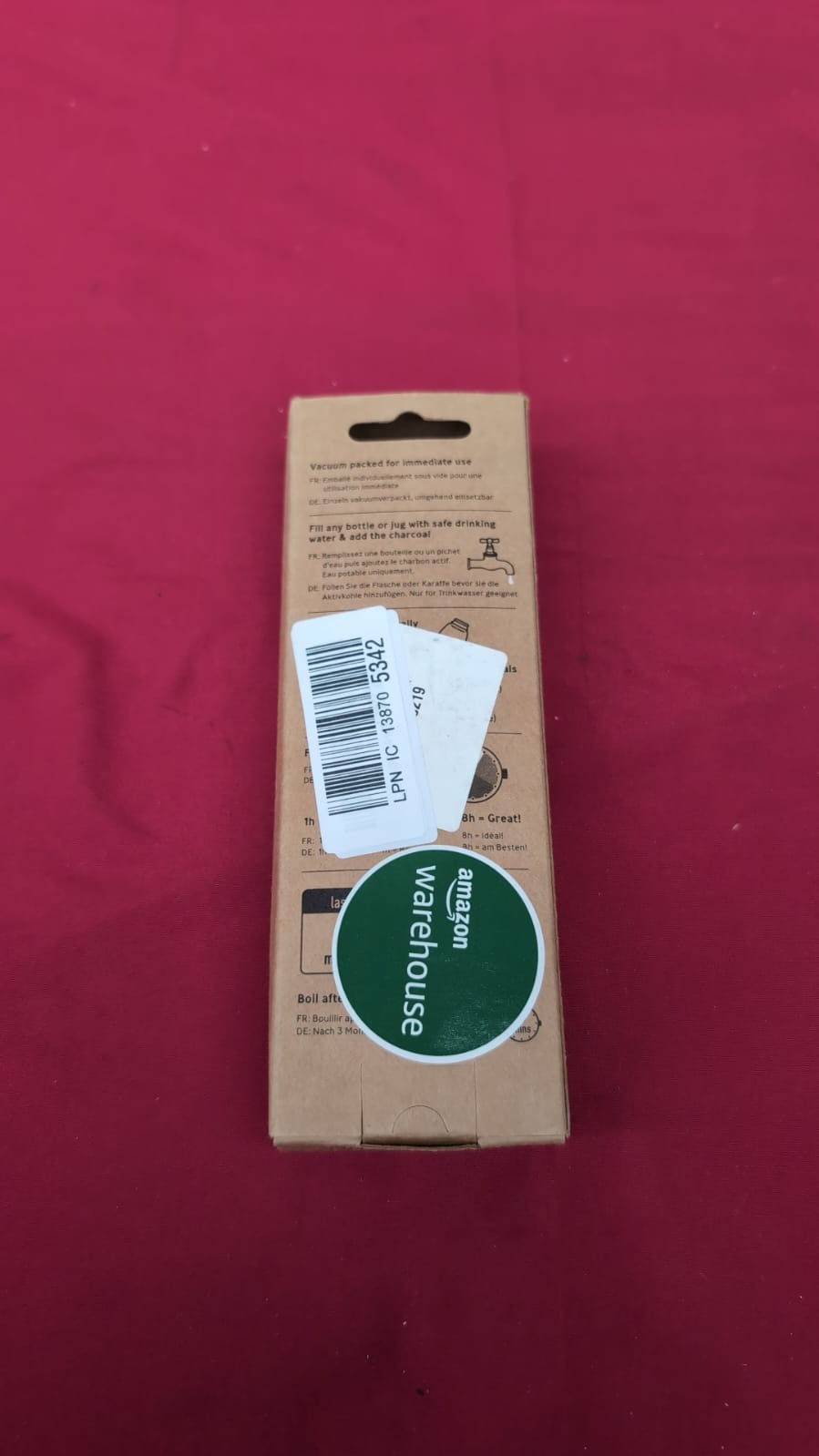 BLACK+BLUM | Charcoal Water Filter (BOX DAMAGED)
