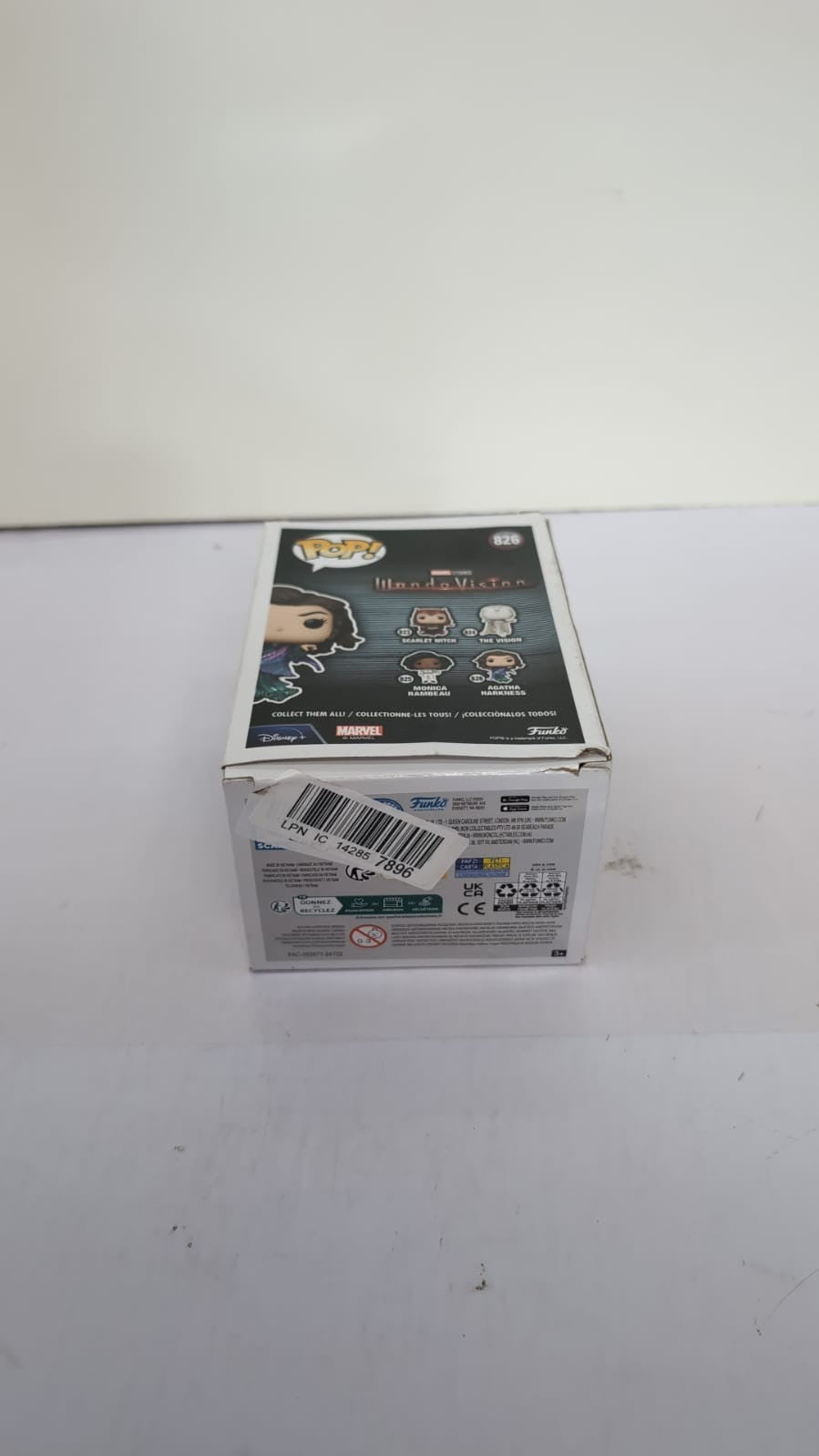 Funko POP! Marvel WandaVision Agatha Harkness  Vinyl Figure(box  damaged)