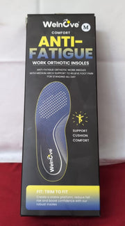 Work Boot Insoles Plantar Fasciitis - Welnove Medium Arch Support for Insole