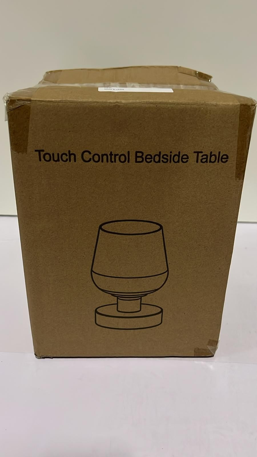 Lightess Touch Lamps Bedside, Dimmable Table Light with White Glass Shade