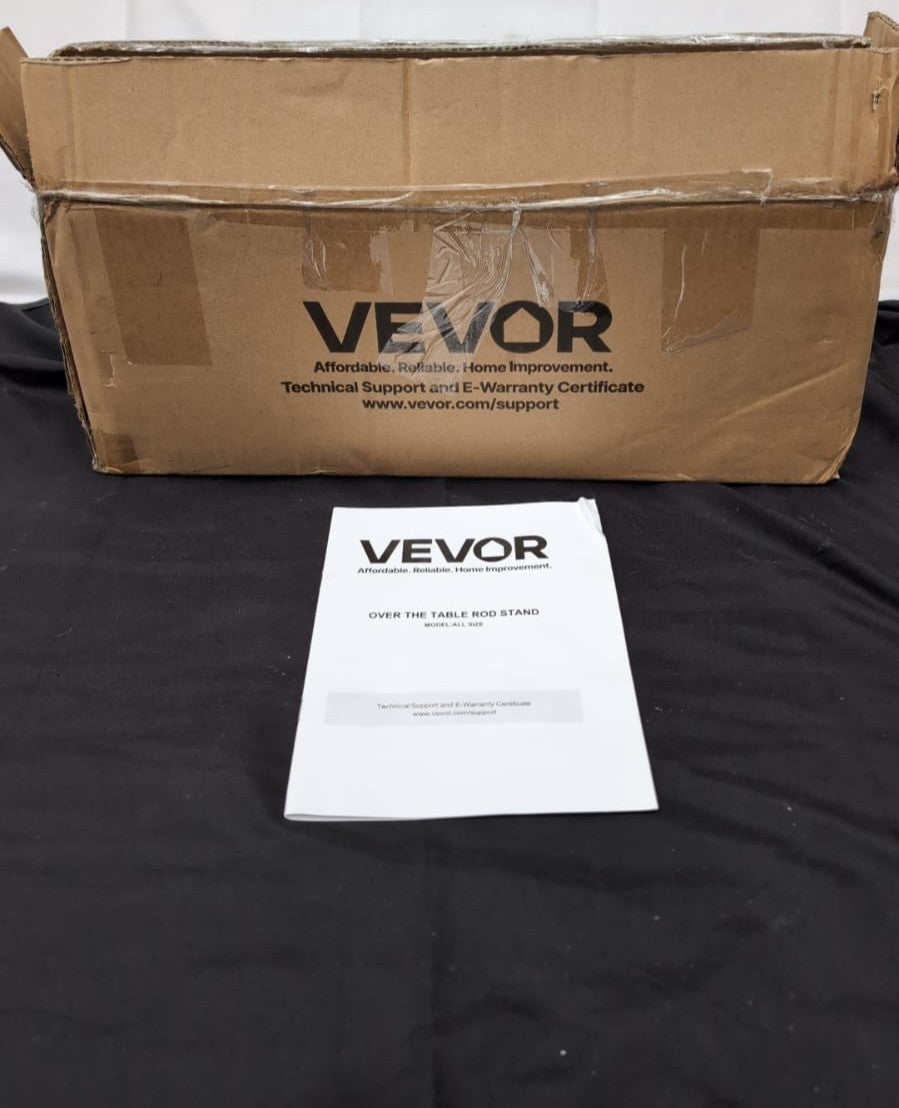 VEVOR Over The Table Rod Stand with Clamps, Model all size(BOX DAMAGED)