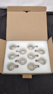 1W E12 G40 LED Bulbs Outdoor 220V, IP54 Waterproof Warm White  Pack of 10