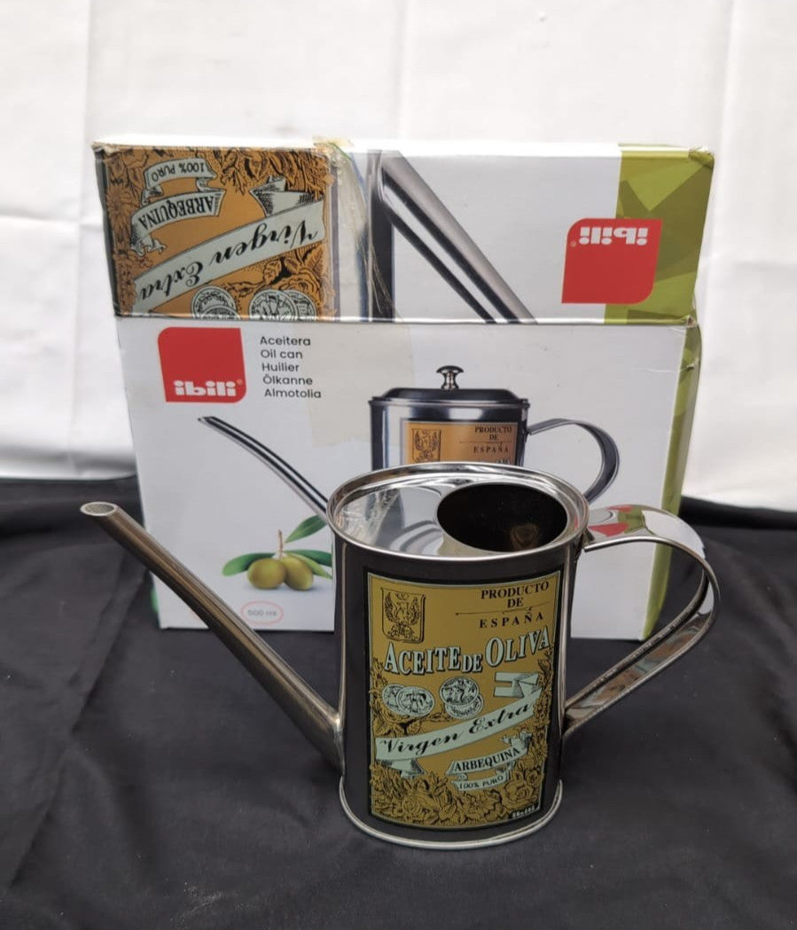 IBILI Arbequina Olive Oil Dispenser, ( box damaged, missing lid small scratches)