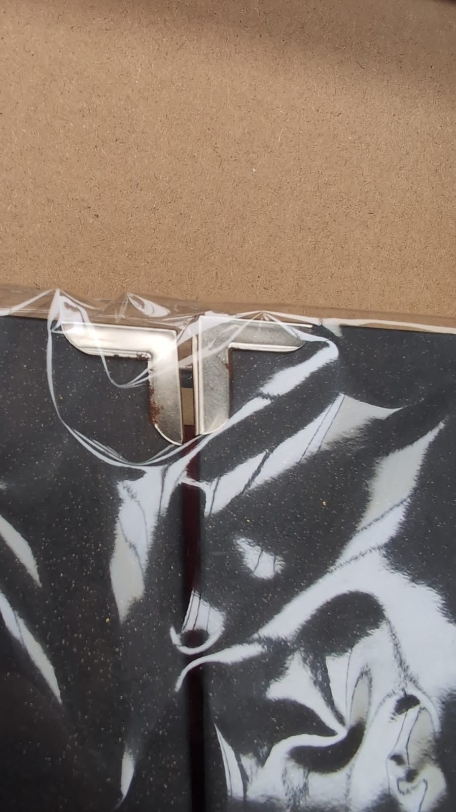 Photo Albums Scrapbook DIY Personalized Love Heart (slight rust on metal corner)