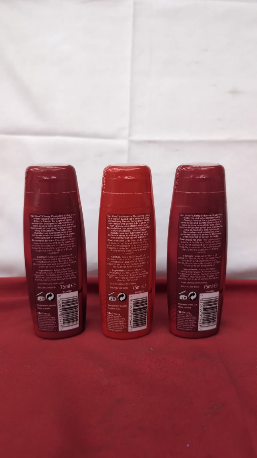 Fun time  (Cherry, Strawberry, 75 ml)
