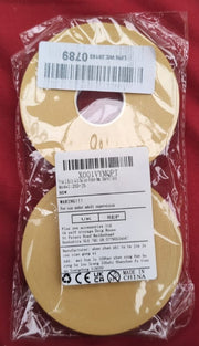 Yiran 2 Rolls Gold Balloon Ribbon 8mm, 50m/roll Gold Curling String for Gift